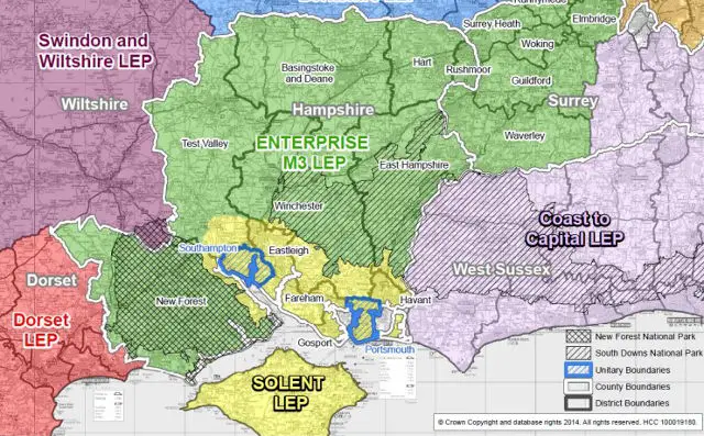 Southern Powerhouse devolution plans for Hampshire and Isle of Wight ...

