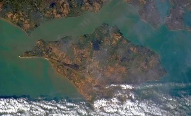 Isle of Wight from Space