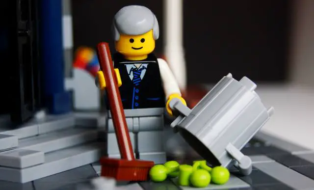 LEGO shopkeeper