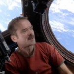Commander Hadfield on the ISS: