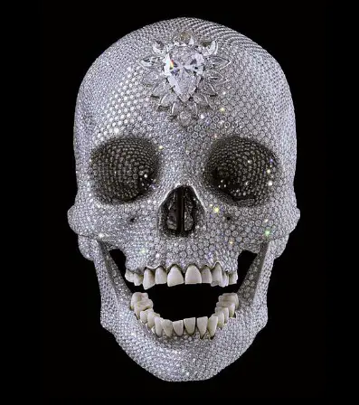 Diamond skull: