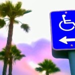 Disabled access sign: