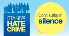 Stand up to hate crime logo