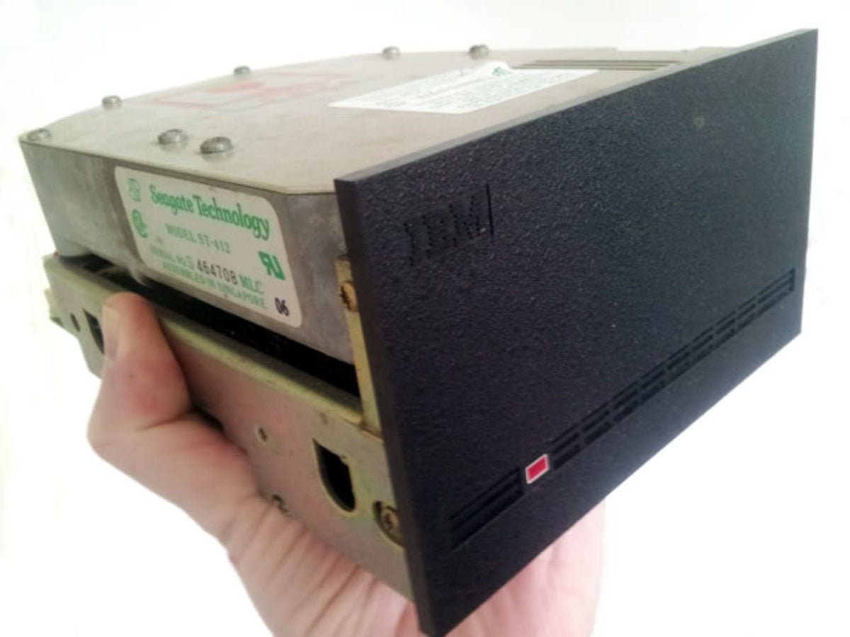 Isle Of Wight Man Actually Has 10mb Disk Drive To Fill