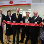 Andrew Turner, Steve Stubbings opening new Post Office