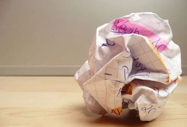 Ball of paper:
