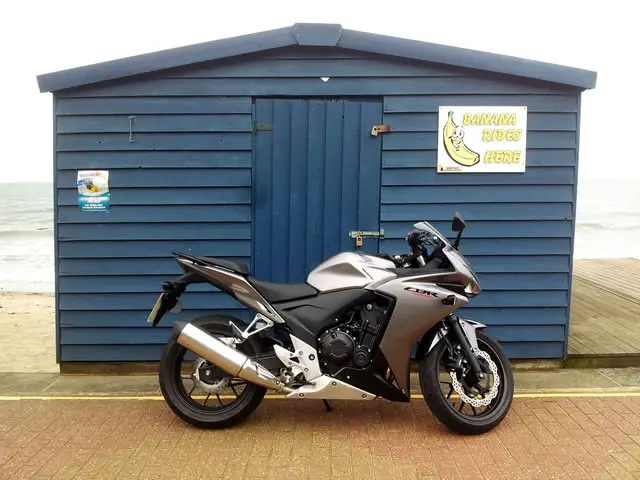CRB500R on Shanklin sea front