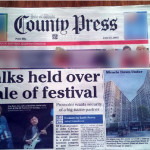 County Press 'exclusive' story on IW Festival