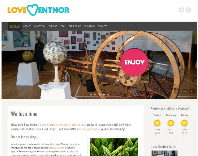 Love Ventnor Website: