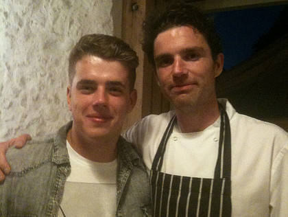Jack Botha and Gill at River Cottage