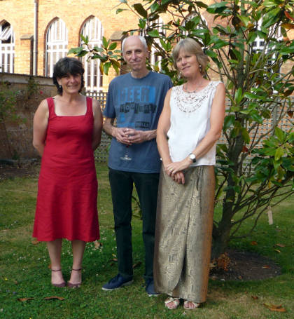 Martin Swan Sarah Talbot and Sally Woodford 