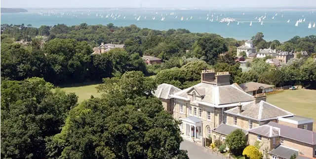 Ryde School from the air from their Website