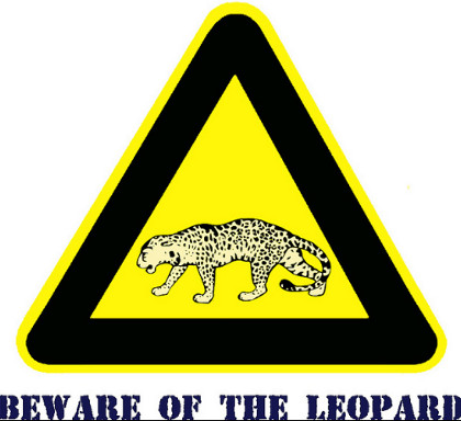 Beware of the leopard: