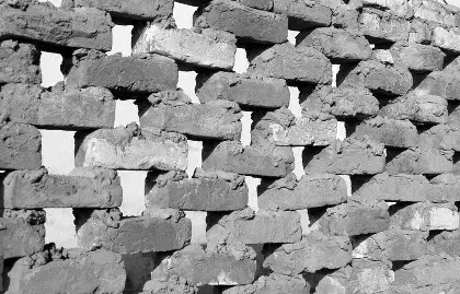 Brick wall: