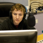 Vectis radio photo of young adult in studio