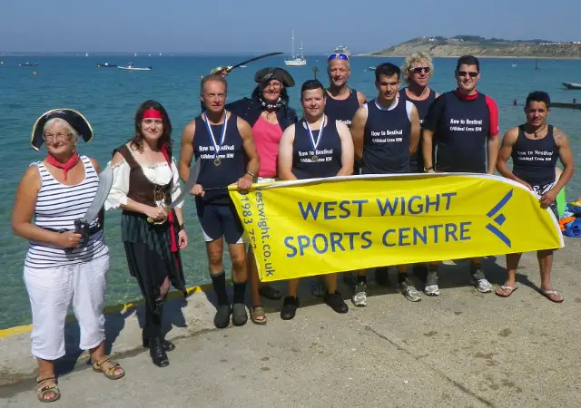 West Wight row to bestival team