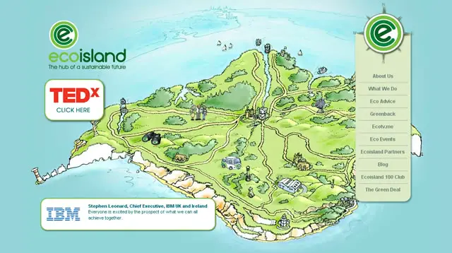 Ecoisland website screen grab