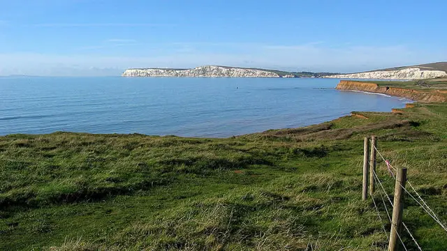 View down the Military Road coastline by Brambling