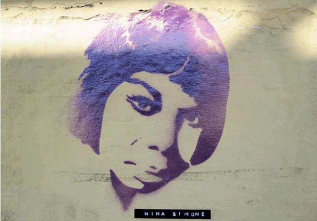 Nina Simone graffiti