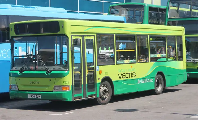 Single decker southern vectis bus by eastleightbusman