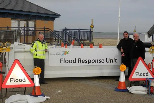 Flood response unit Ryde