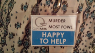 Murder Most Fowel label