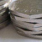 50 pence pieces :