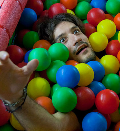 Drowning in a ball pit