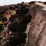 Headon Warren crack - Big land drop Feb 2014 by Steve Blamire