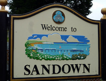 Sandown sign by manhatten research inc