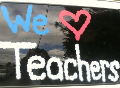 We love teachers