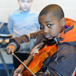 Child violinist
