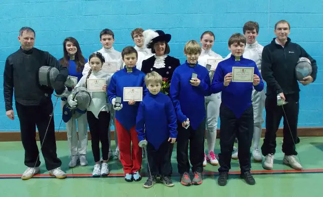 Fencing award winners: