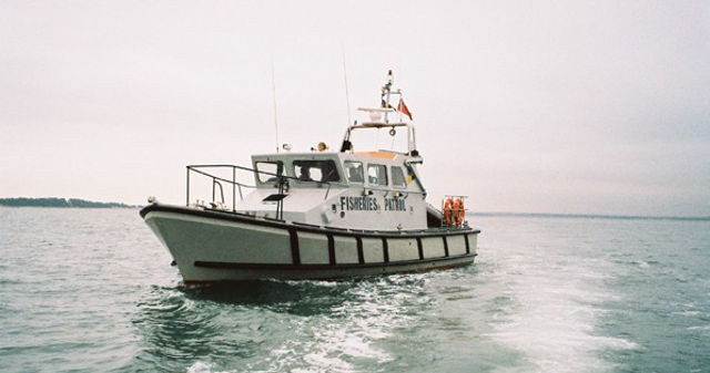 Fisheries patrol boat