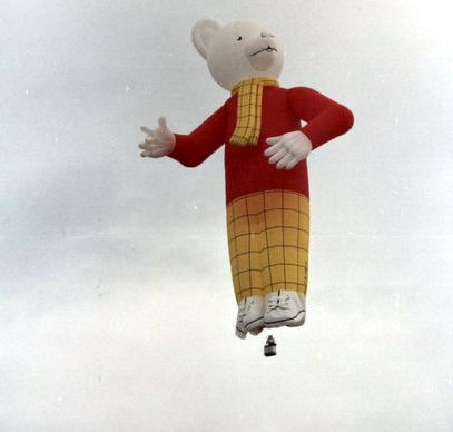 Rupert Bear air balloon: