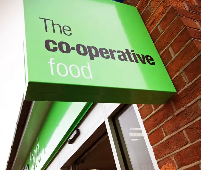 The Co-operative sign