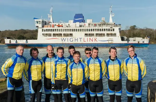 Wightlink LCM Systems cycling team 2014: