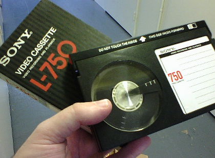 Beta Video Cassette 