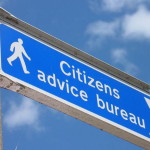 Citizens Advice Bureau sign: