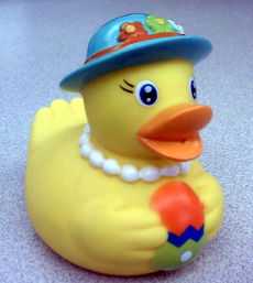 Easter duck bonnet by jdsmith1021
