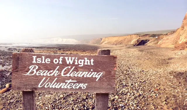 beach cleaning volunteers