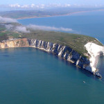 The Needles from the air by Brighton Scenic