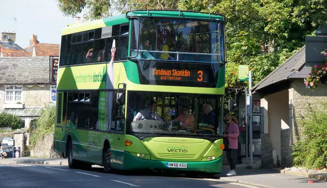 Southern Vectis bus: