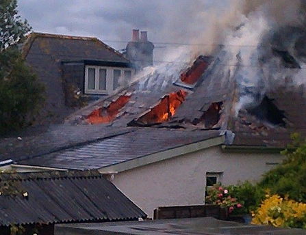 St Helens fire by Heidi Baker: