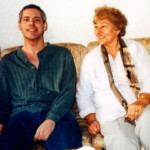 Nigel Goodman and his mother