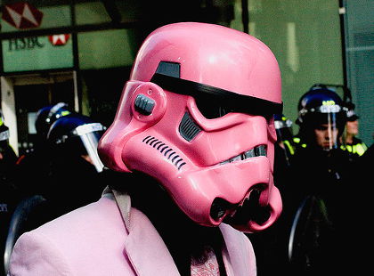 Pink stormtrooper :