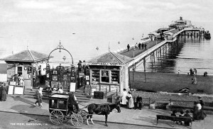 Sandown pier c.1900 (c) Richard T Riding