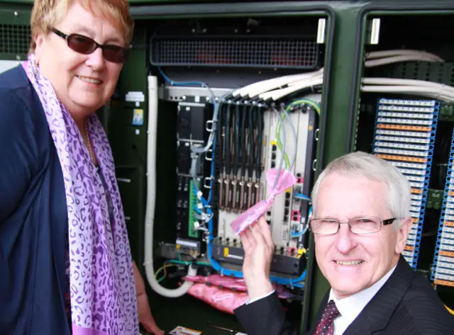 Shirley Smart and Peter Cowen - BT Rural Broadband Exchange