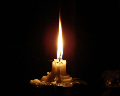 Burning candle :