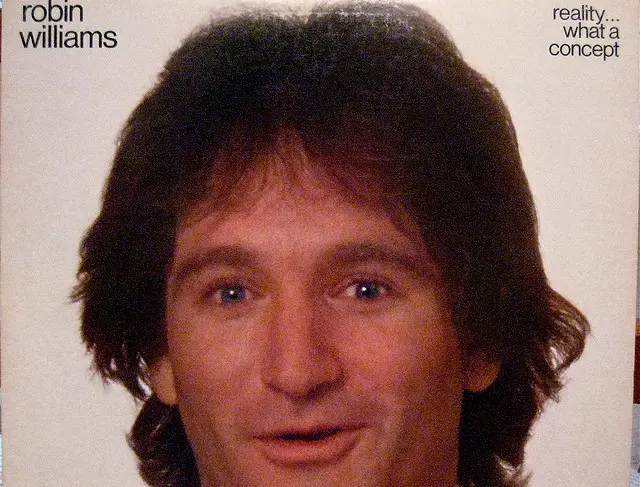 Robin Williams album cover :